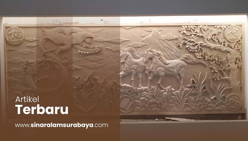 Relief Batu Paras Surabaya
