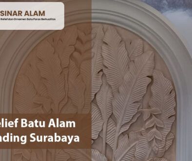 Relief Batu Alam Dinding Surabaya