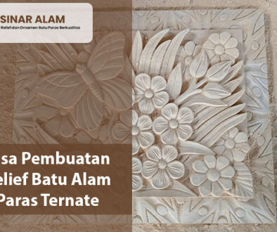 Jasa Pembuatan Relief Batu Alam Paras Ternate
